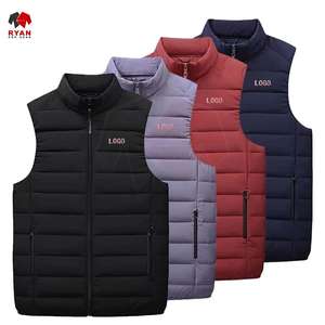 Chaleco acolchado cálido, chaqueta ligera sin mangas para hombres, adultos y niños - Product Image 6