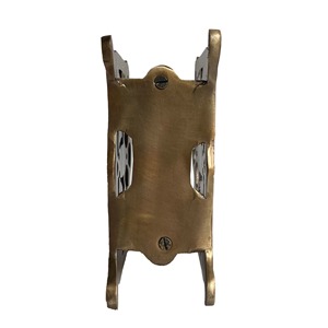 Porte-serviettes en métal de luxe finition or pour les occasions spéciales, tables festives et cadeaux de pendaison de crémaillère, fabriqué à la main en Inde - Product Image 6