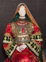 Robe maxi ethnique décontractée pour femmes, robe afghane Kuchi brodée à manches longues, robe de fête traditionnelle bohème