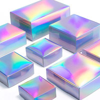 Petites boîtes en papier kraft avec fermeture magnétique pour cadeaux de mariage, emballage de bonbons, matériau recyclé, tailles personnalisées, laminage mat