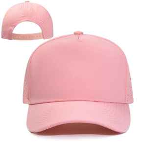 Casquette de baseball sportive respirante perforée au laser de haute qualité, 5 pièces, séchage rapide, été, imperméable, casquette de camionneur, casquette à pression - Product Image 3