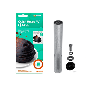 Support de montage rapide QBASE 4.5 pour poteau de panneau solaire - QM-QBP-4.5-M1 - Product Image 1