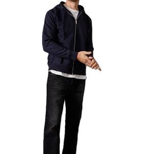 Calidad superior 2025 Hombres Out Door Fitness Wear Sudadera con capucha Logotipo personalizado Cremallera Hombres Ropa deportiva Sudadera con capucha Ropa casual Sudadera con capucha para hombres - Product Image 3