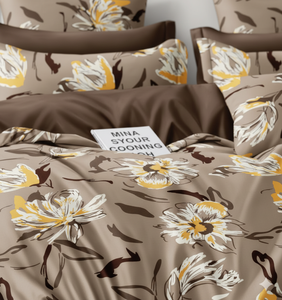 Parure de lit 3 pièces moderne en microfibre de luxe, vente en gros d'usine, durable, respirante, douce, pour usage domestique - Product Image 2