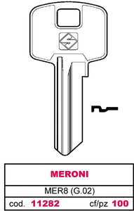 Chiave Asc Mer8 (g.Vac 4) Meroni - Product Image 1