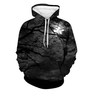Sudaderas con Capucha Personalizadas Impresas en 3D, de Poliéster/Algodón, Transpirables, Cómodas y de Alto Rendimiento para Hombre - Product Image 1