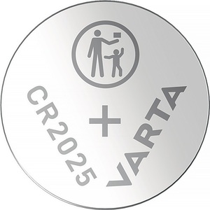 Knopfzelle Electronics <b>CR2025</b> 3V 157mAh Auto Batteries 20 X 2.5mm for VARTA - Product Image 3