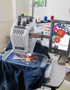 เครื่องปักผ้าคุณภาพสูงรุ่นใหม่ PR680W แบบ 6 เข็ม - Product Image 2