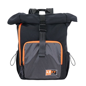 Custom logo Waterproof Durable Portable Rucksack Rolling Casual Sports Travel Rolltop Laptop Backpack for Men <b>Women</b> Students - Product Image 2