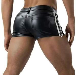 Fabricant professionnel Veste en cuir pour homme de haute qualité en cuir véritable décontractée coupe-vent respirante Col montant Teinture unie - Product Image 3