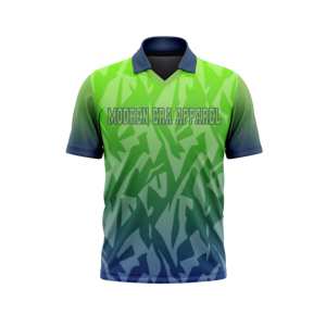 Nueva llegada 100% poliéster mano completa Cricket Jersey de secado rápido nombre del equipo impreso ropa deportiva personalizable entrega rápida Cricket - Product Image 5