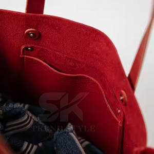 Bolso de Hombro de Cuero de Primera Calidad, Estilo Nuevo, Venta Directa de Fábrica, Bolso de Hombro de Cuero de un Solo Color - Product Image 5