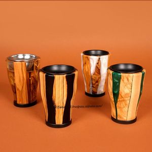 Quemador de Incienso Bakhoor Práctico, No Eléctrico, de Vidrio y Resina de Madera, Seleccionado a Mano en Dubái para Uso Aromático - Product Image 2