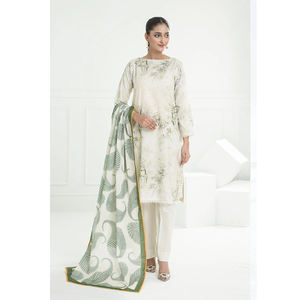 Vestido de fiesta al aire libre para mujer de alta calidad, bordado vestido largo para césped, vestido informal de 3 piezas, traje para mujer, Salwar Kameez - Product Image 4