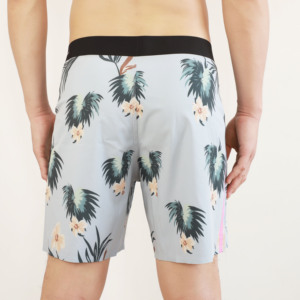 Shorts de plage décontractés pour hommes Nouveau design Short cargo respirant à taille basse avec fermeture à cordon de serrage Maillot de bain solide en spandex/polyester - Product Image 3