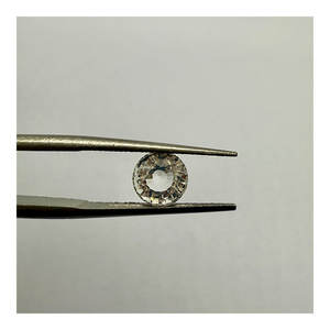 หินเพชรโมอิสอัญมณีสีขาวธรรมชาติเจียระไนแบบไม่ใช้ความร้อน - Product Image 1