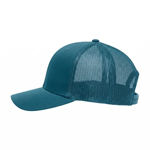 Gorra Trucker de Malla Teal Transpirable Unisex para Verano, Sombrero Casual al por Mayor con Logotipo Personalizado, Alta Calidad OEM ODM, Bajo MOQ, Deporte al Aire Libre - Product Image 2