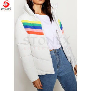 Chaquetas Acolchadas para Mujer al por Mayor, Excelente Calidad, Diseño de Punto de Algodón, Impermeables, Transpirables, Tallas Grandes, OEM/ODM Disponible - Product Image 3