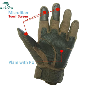 100% gants de course originaux de haute qualité gants de moto en cuir de protection pour la moto et le cyclisme - Product Image 2