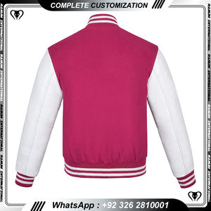 Vestes d'université personnalisées de haute qualité Veste universitaire pour hommes Concevez vos propres fournisseurs de veste universitaire - Product Image 3