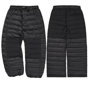Pantalones de Plumón de Alta Calidad al por Mayor, 100% Poliéster, Impermeables, Transpirables, Estilo Holgado, Resistentes al Viento para Snowboard - Product Image 1