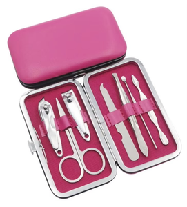 Juego de Manicura y Pedicura Profesional de Alta Calidad de 7 Piezas, Kit de Instrumentos de Belleza de Diseño Superior, Acero Inoxidable - Product Image 5