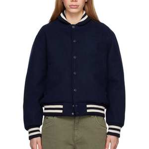 Meilleure qualité femmes Varsity vestes 100% coton laine Top qualité souper doux confortable femmes Varsity vestes - Product Image 1