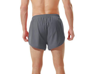 Vente en gros de shorts de course en spandex en polyester pour hommes shorts d'entraînement athlétiques de gymnastique pour hommes shorts de sport de 3 pouces livraison DDP - Product Image 2