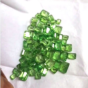 569 piezas de Tsavorita natural 3mm a 7mm faceta octogonal ovalada 170 Cts lote Iroc venta calidad piedras preciosas sueltas corte US $850 para todos - Product Image 2