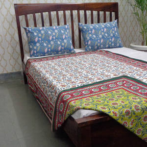 Couverture Douce en Voile de Coton Biologique de Haute Qualité, Imprimée à la Main à la Cire Indienne, Taille Double, Écologique, Toutes Saisons - Promotion - Product Image 5