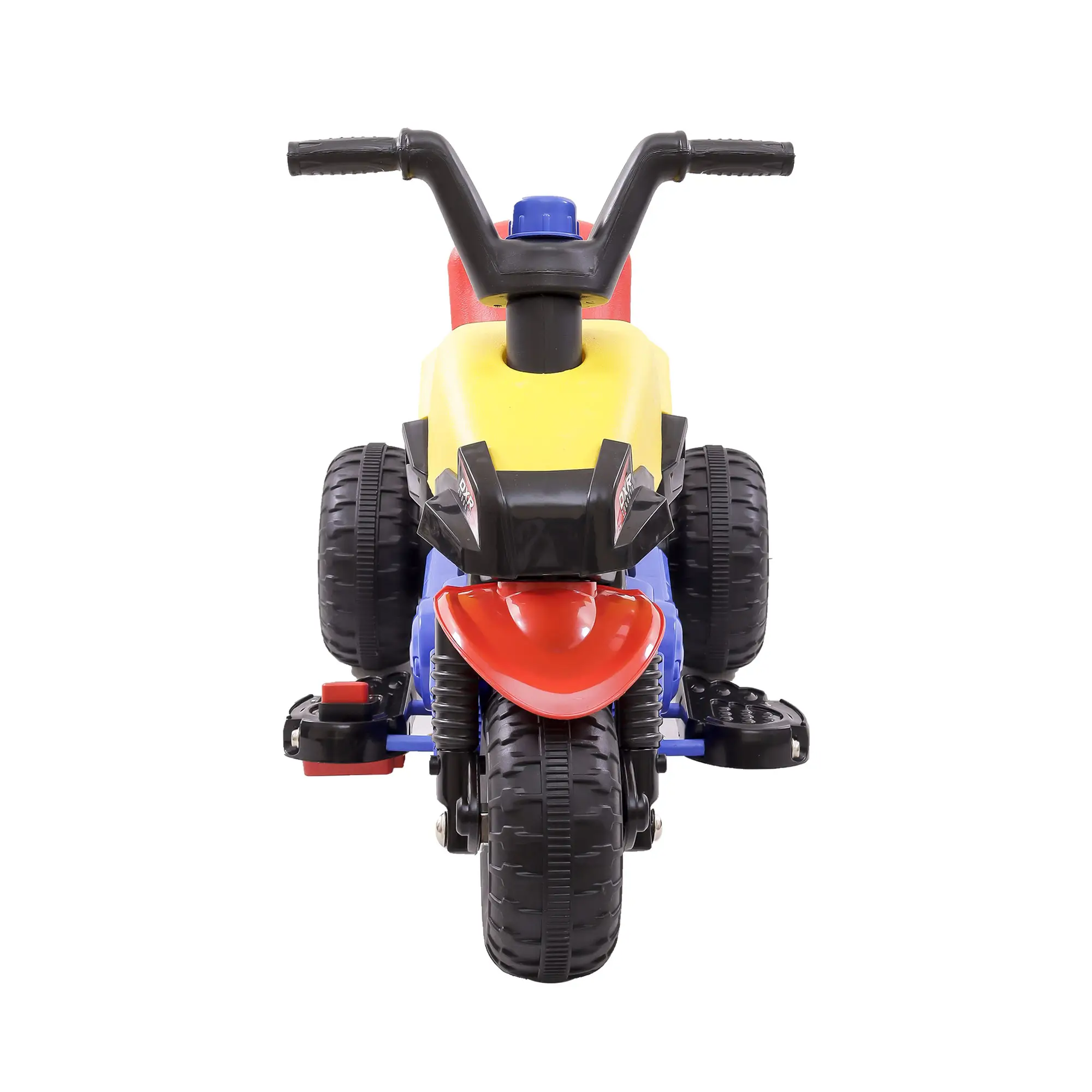 Mobil Abs mainan penggunaan anak uniseks, grosir buah gaya karton DXR sepeda motor listrik anak-anak Indonesia