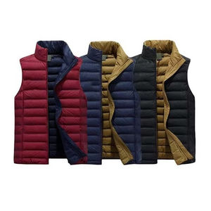 Veste matelassée unisexe à manches courtes, légère et entièrement zippée, couleurs unies brillantes pour le printemps, style streetwear, sweat à capuche - Product Image 3