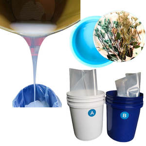 Grande fornitura RTV2 per uso alimentare liquido Silicone gomma materia prima per la colata resina siliconica gesso cemento candela stampo artigianale - Product Image 1