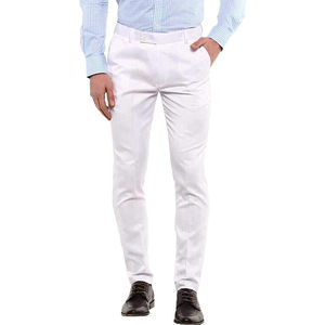 Pantalones de negocios formales ligeros superventas, Pantalones rectos de cintura media, traje de oficina para hombres, servicio OEM disponible, estaciones de otoño - Product Image 2
