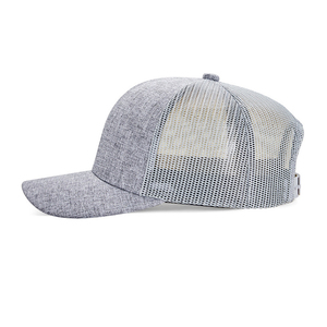 ขายส่งหมวก Trucker ตาข่ายแห้งเร็วหมวกบุรุษกลับปรับได้ธรรมดาเย็บปักถักร้อย unisex ว่างเปล่า 6 แผงออกแบบหมวก Trucker - Product Image 4