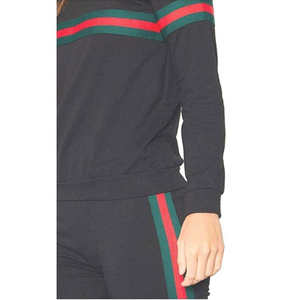 Ensemble de survêtement décontracté en tricot de haute qualité pour femmes, deux pièces, vente en gros, service OEM - Product Image 3