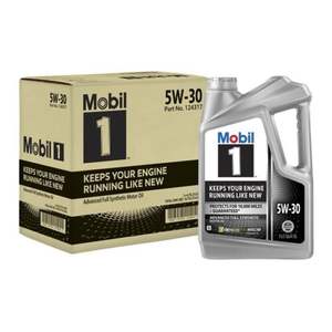 Mobil 1 <b>5W</b>-<b>30</b> 5 Quart 3 Pack Automotive Lubricant for Optimal Performance - Product Image 2