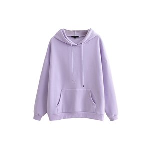 Sweat-shirts à capuche pour femmes en coton 100% de haute qualité, taille plus, les plus vendus, avec logo personnalisé imprimé, ODM hiver - Product Image 3