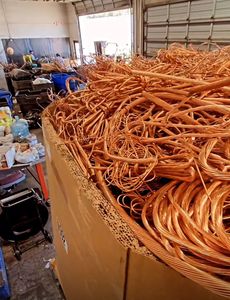 Chatarra de Cobre de Primera Calidad, 99.9% de Pureza, Cable de Cobre Industrial, 20 kg, Rojo/Amarillo, 99.99% Sin Aleación - Product Image 2