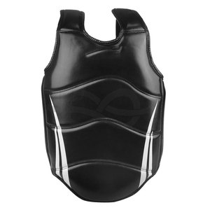 Boxe poitrine garde MMA Kickboxing corps gilet Arts martiaux protecteur réversible côtes bouclier Taekwondo entraînement Protection complète - Product Image 1