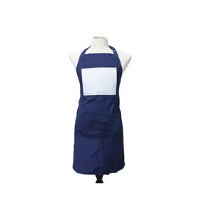 Eye Catching Best Design Wholesale Supply Custom Size Multi Color 100% Cotton Kitchen Aprons for Cooking Supplier in India...