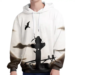 OEM hombres al por mayor León impresión sublimación hombres sudaderas con capucha de manga larga 3D estilo de impresión sudaderas para hombres - Product Image 5