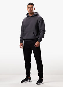 OEM Sweat à capuche gris surdimensionné de haute qualité pour hommes 100% coton respirant fabriqué au Pakistan pour la saison d'automne - Product Image 3