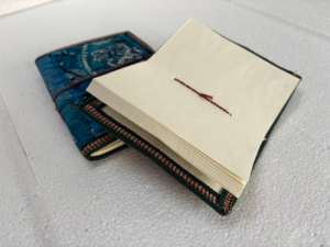 Diario Hecho a Mano con Tela de Sari Bordada y Estampada, con 100 Hojas, Diseño Vintage de Patchwork para Escribir y Regalar - Product Image 4