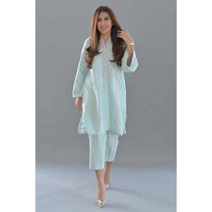 Ensemble de costume pour femme bleu glace basique - Product Image 1