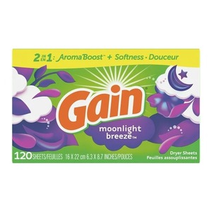 Moonlight Breeze 120 Count Dryer Sheets Producto de belleza y cuidado personal para ropa Freshenig - Product Image 1