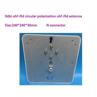 Antenne circulaire UHF RFID 9dBi 865-868mhz/902-928mhz IP65 Système de chronométrage longue portée Epc Gen2 Iso18000-6c Tag YND YND2002