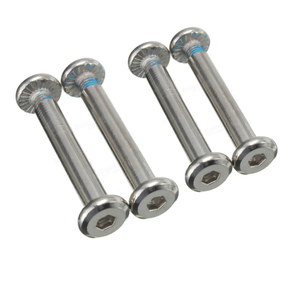 Fournisseur de rivets en Chine, différentes tailles, rivets plats creux nickelés pour roues de bagages, rivets en acier - Product Image 1