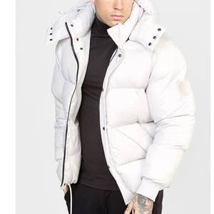 Chaqueta Acolchada Personalizada de Último Diseño para Hombre con Capucha, Chaquetas Casuales de Invierno, Precio de Fábrica, Chaquetas Acolchadas para Hombre - Product Image 1