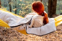 Tapis de pique-nique et couverture de couchage multifonction en chanvre tissé certifié OEKO, doux, chaud, quatre saisons, écologique, portable pour le voyage